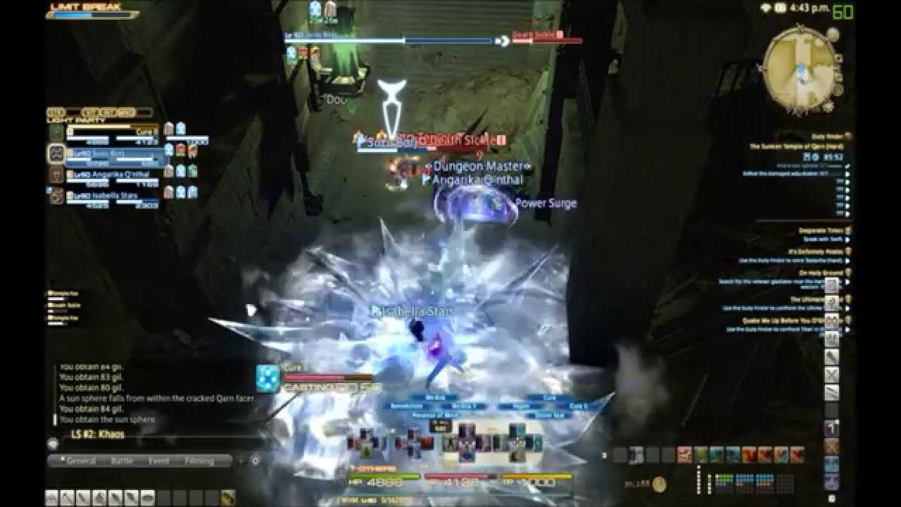 The Sunken Temple of Qarn (Hard) Healing WHM FFXIV
