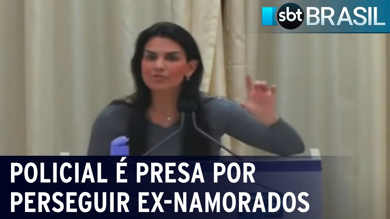 Policial civil é presa acusada de perseguir ex-namorados no DF | SBT Brasil (09/08/21)