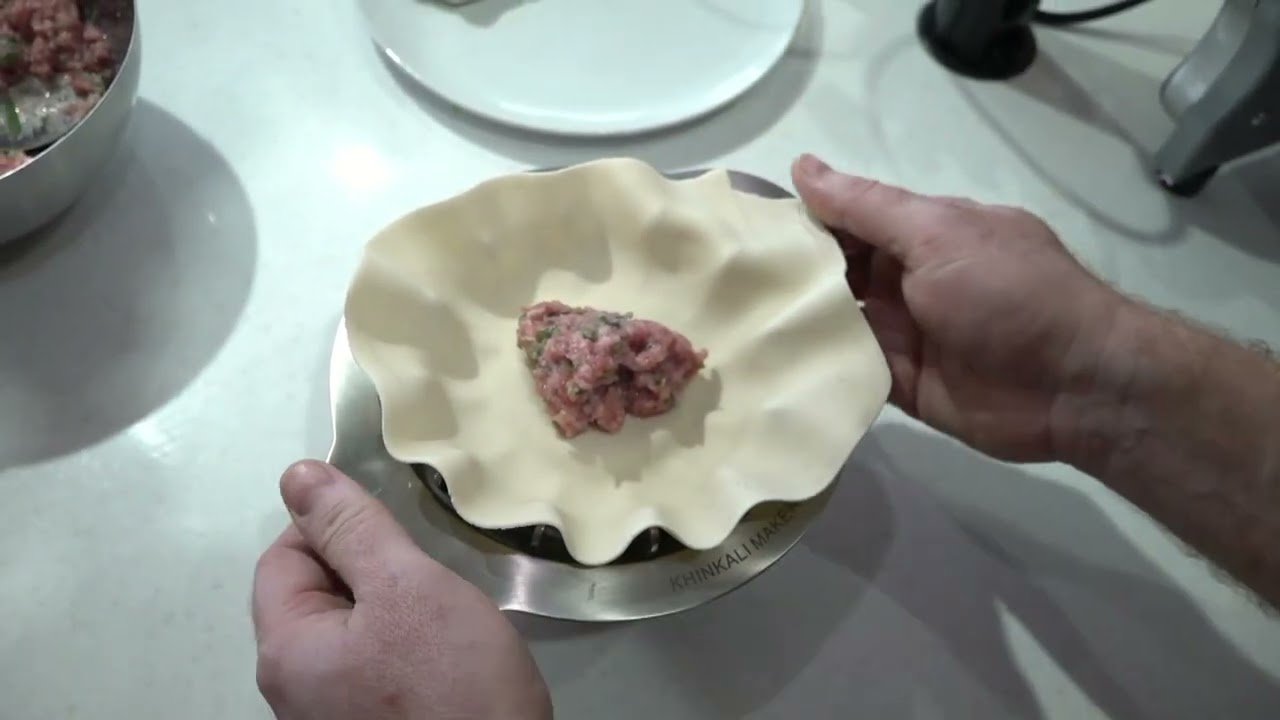 Ручная хинкальница, аппарат для лепки формовки хинкали AKITAJP Khinkali Maker Home Pro, купить оптом