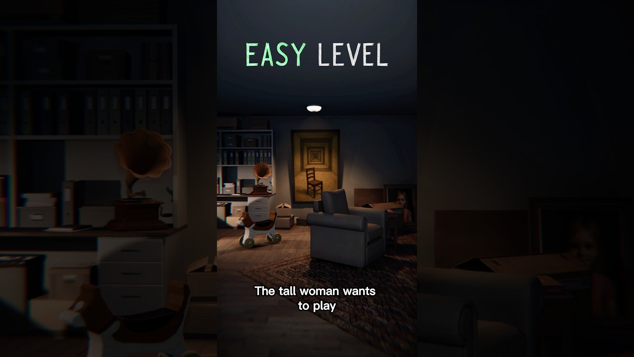 Can you find a tall woman? Game - The Floor Above #horror #games #steam #ukranian #TheFloorAbove