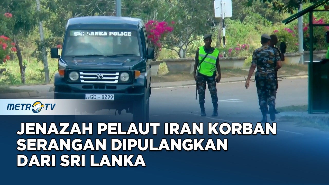 Sri Lanka Pulangkan Jenazah 84 Pelaut Iran Usai Kapal Perang Tenggelam