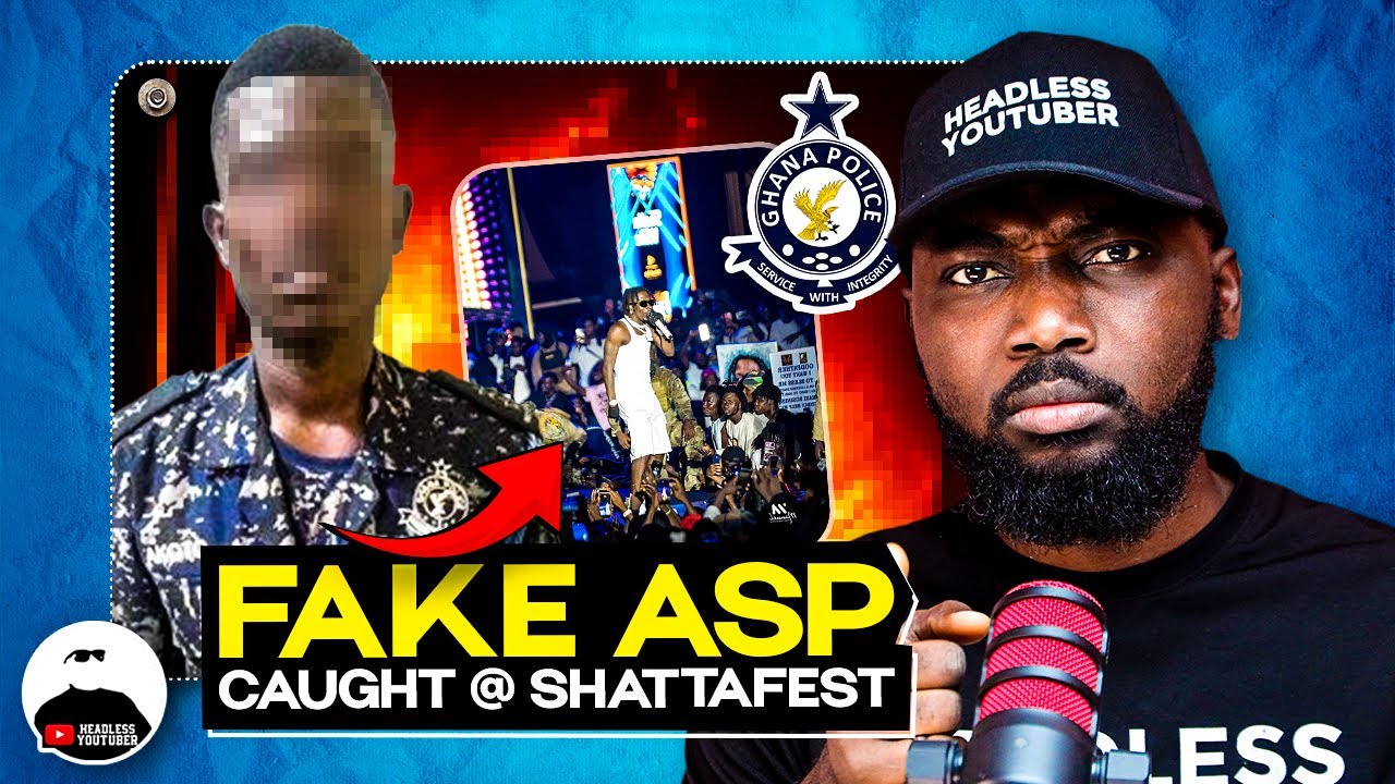 Yawa At Shatta Fest 2025. Fake Policeman Arrested 😂😂
