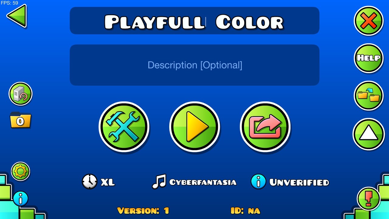 PlayFull Color full layout (My demon level)