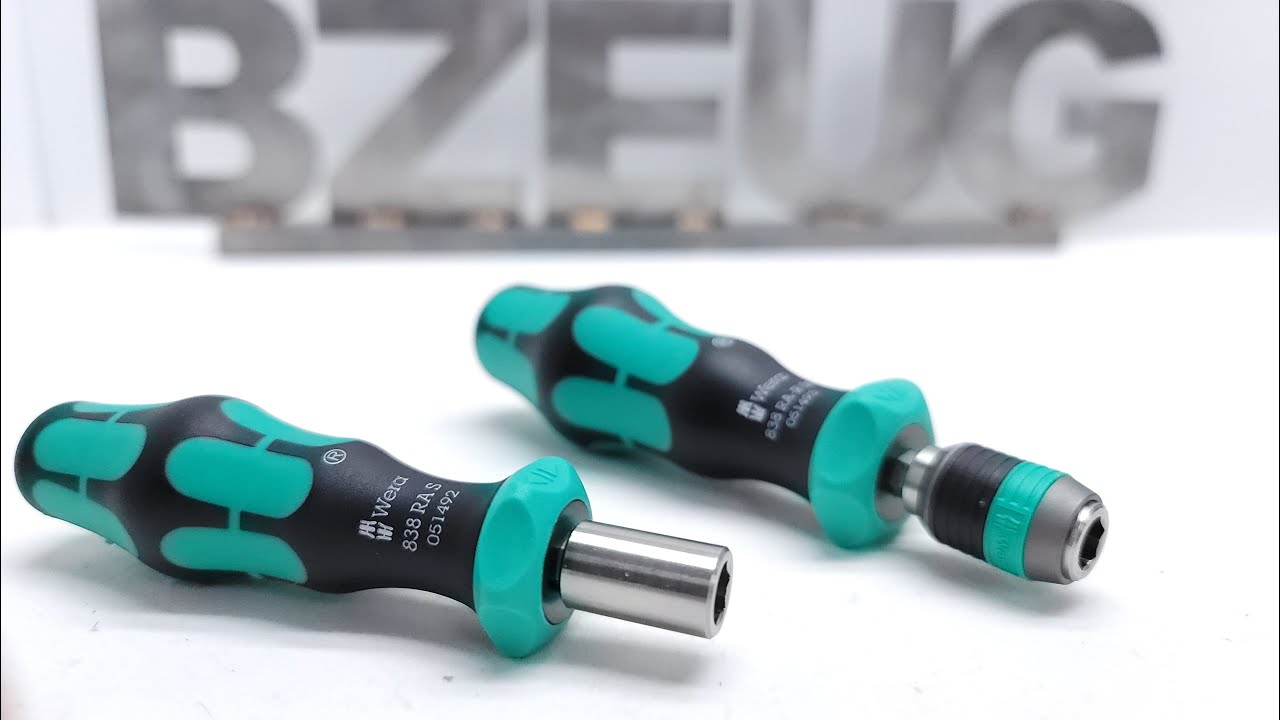 Отвертки с храповым механизмом Wera 838.