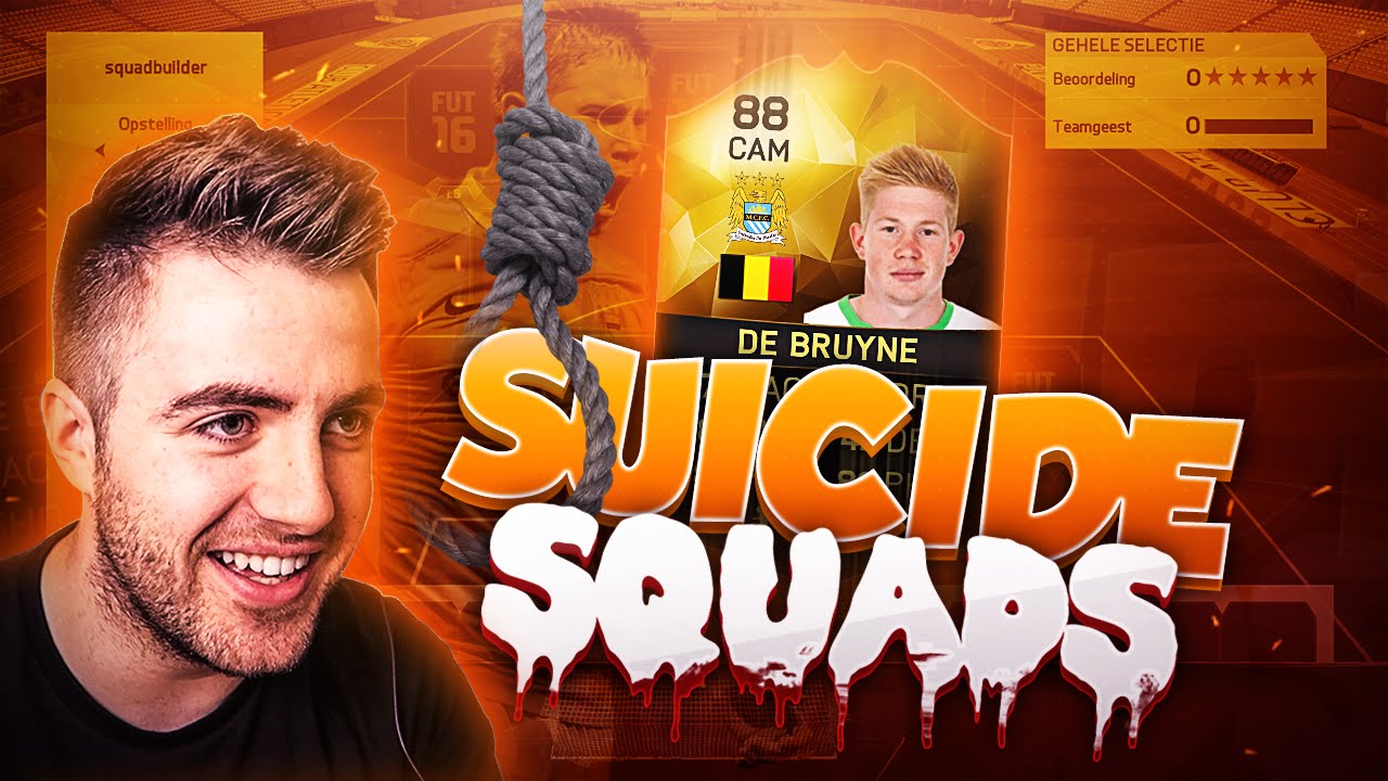 FIFA 16 SUICIDE SQUADS! vs CAPGUNTOM! SIF 88 DE BRUYNE - INSANE STATS! Squad Builder Duel