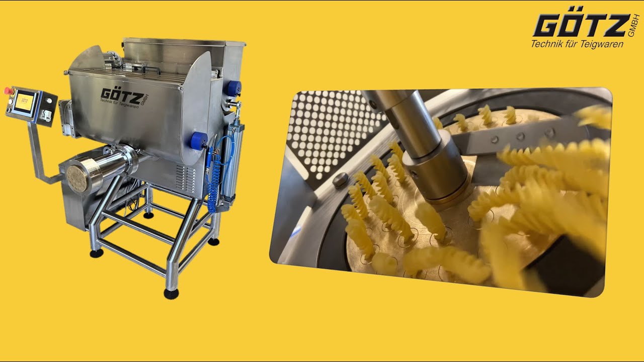 Nudelproduktion / Pasta production: Nudelpresse / pasta extruder P-100-G