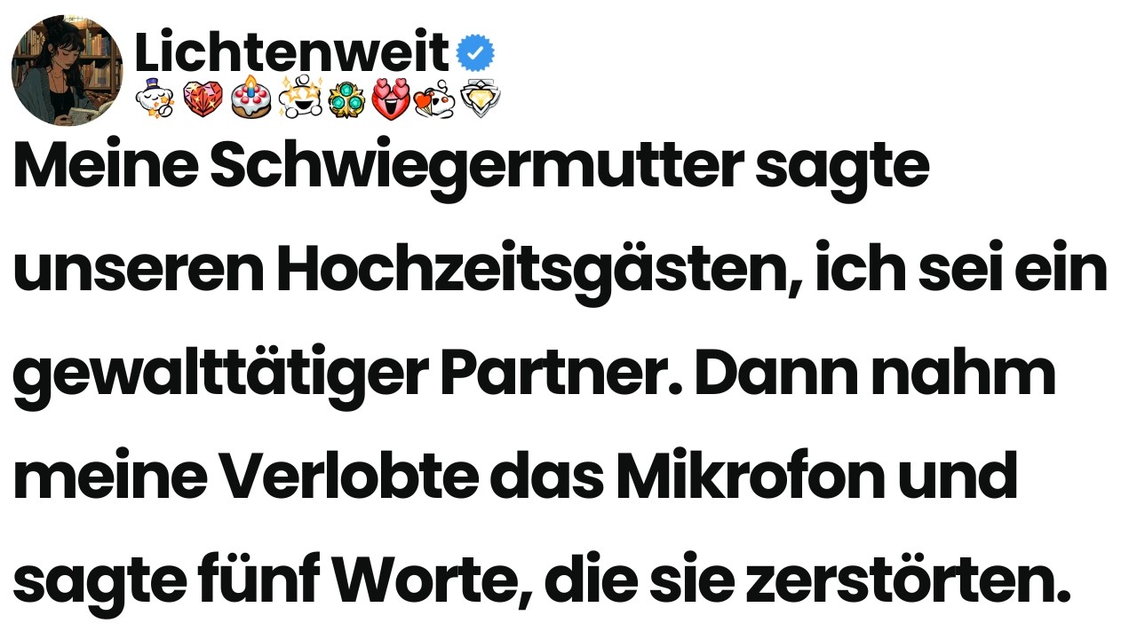 [Ganze Folge] Meine Schwiegermutter sagte unseren Hochzeitsgästen, ich sei ein gewalttätiger Partner