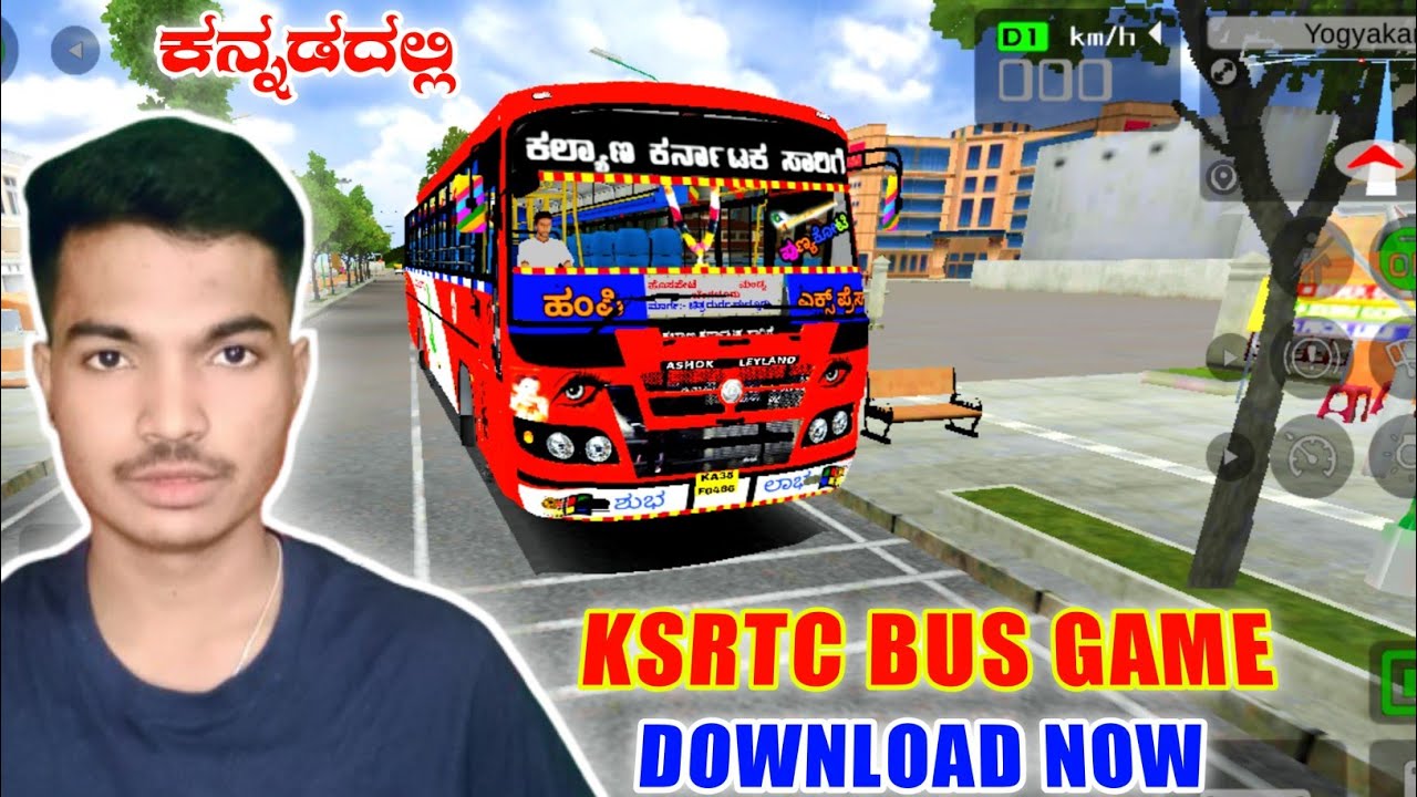 🤩KSRTC BUS GAME DOWNLOAD IN MOBILE FULL VIDEO IN KANNADA BUSSID KSRTC BS6 BUS MOD