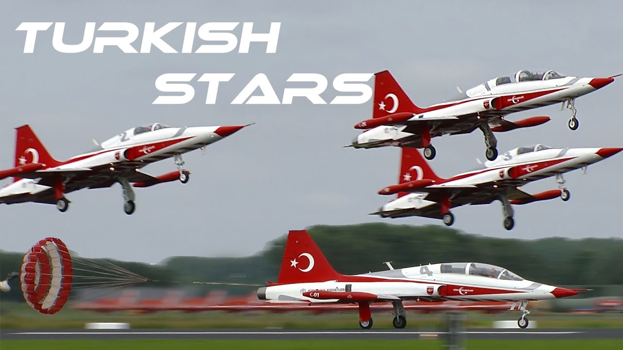 4Kᵁᴴᴰ 4K UHD Turkish Stars Airshow Open dagen Leeuwarden 2016 HD GQ