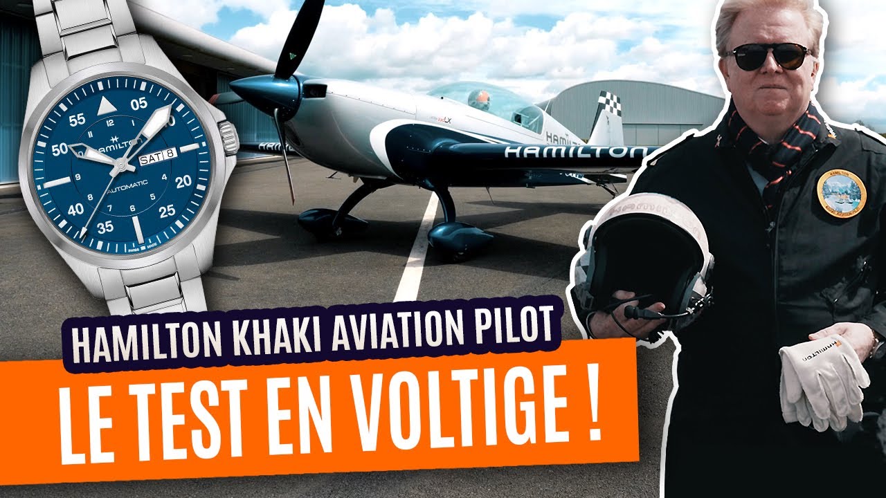 Montre de pilote : le test en vol avec un Champion du Monde de voltige aérienne !