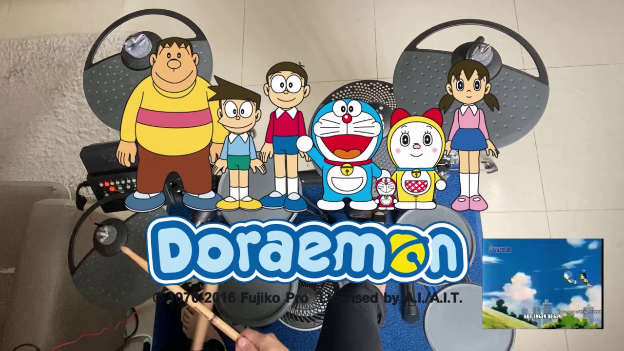 Doraemon Opening「Doraemon No Uta ドラえもんのうた 」Drum Cover 2021