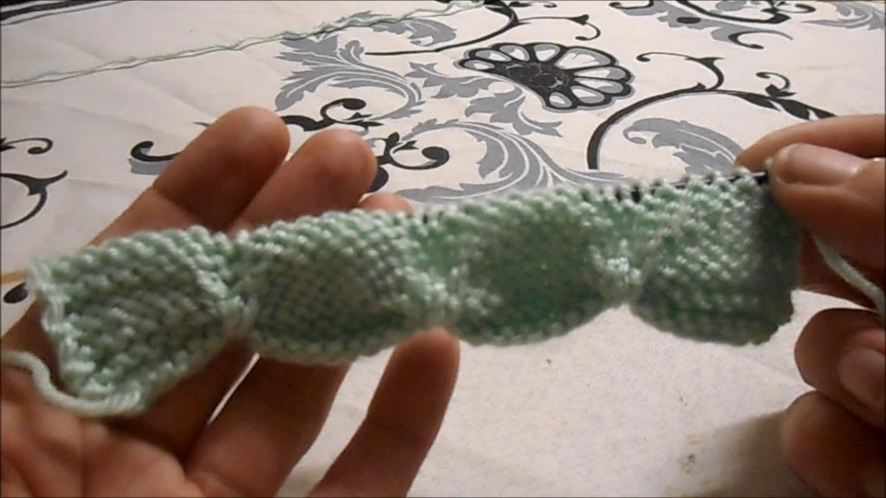 tuto tricot 3 bordures