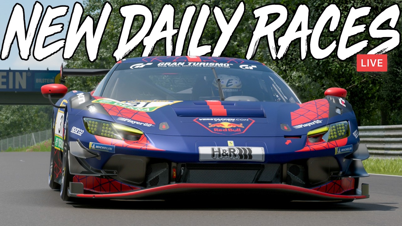 🔴LIVE - Gran Turismo 7: New Daily Races