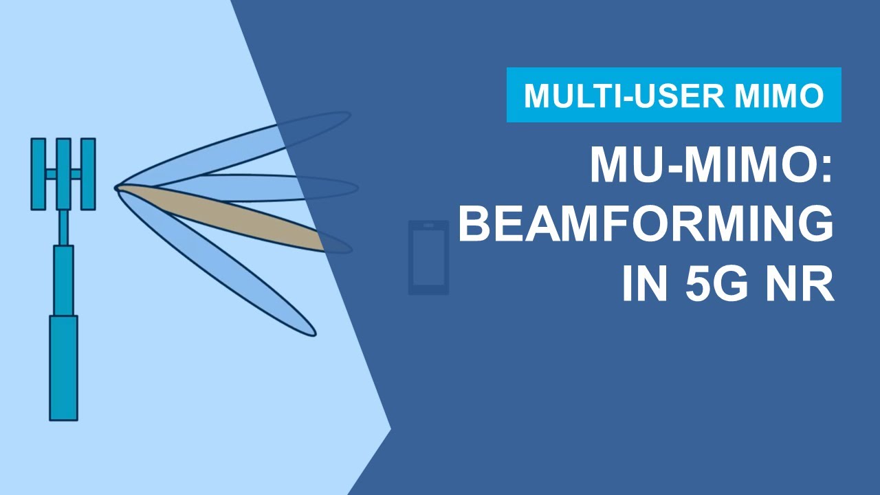 Многопользовательское формирование луча MIMO в новой радиосвязи 5G