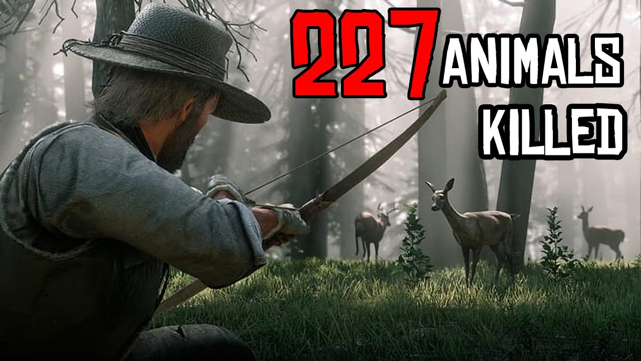 Убийство всех животных в Red Dead Redemption 2