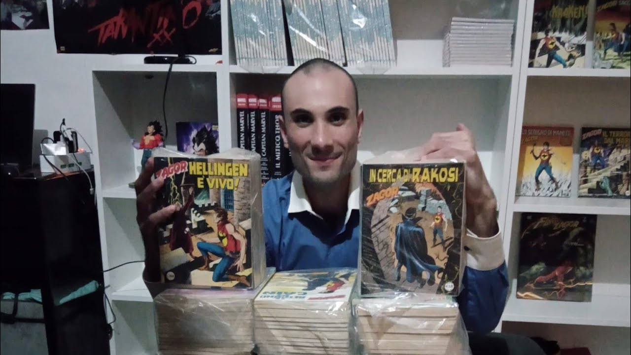 IL RECUPERO PIU INASPETTATO DEL MIO CANALE! 166 NUMERI DI ZAGOR! E ADESSO COSA DIRETE?