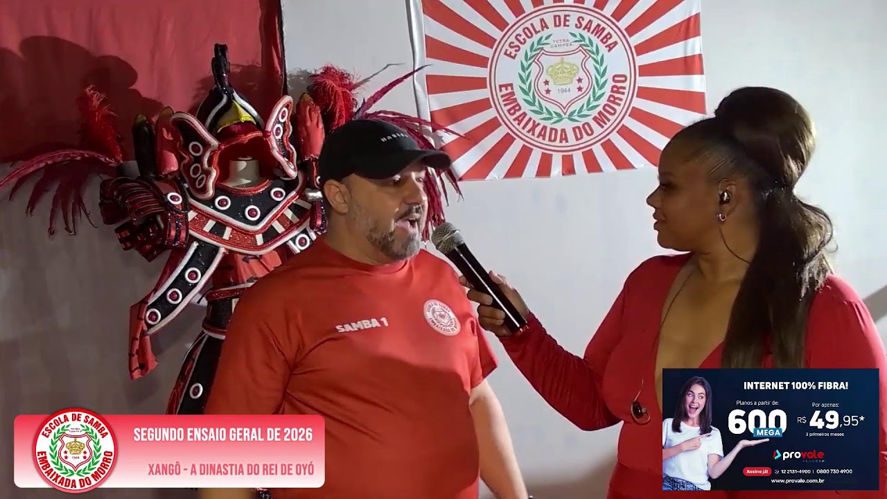 Transmissão ao vivo de Embaixada do Morro Oficial