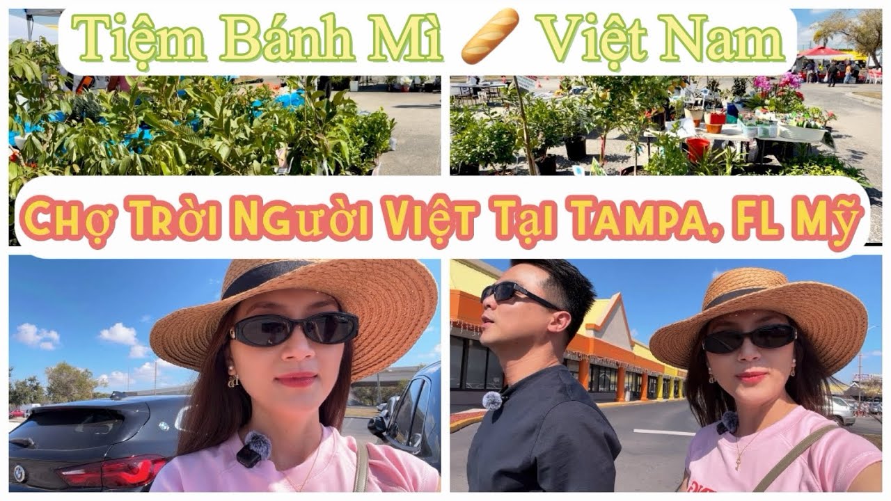 Lần Đầu Đến Chợ Trời Người Việt Tại Tampa, Florida