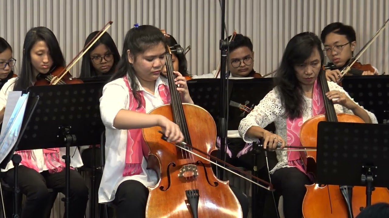 GRII Bintaro Ensemble 4th Birthday, Febie Devina, Haydn Cello Concerto No.1 in C major - 1 (2019)