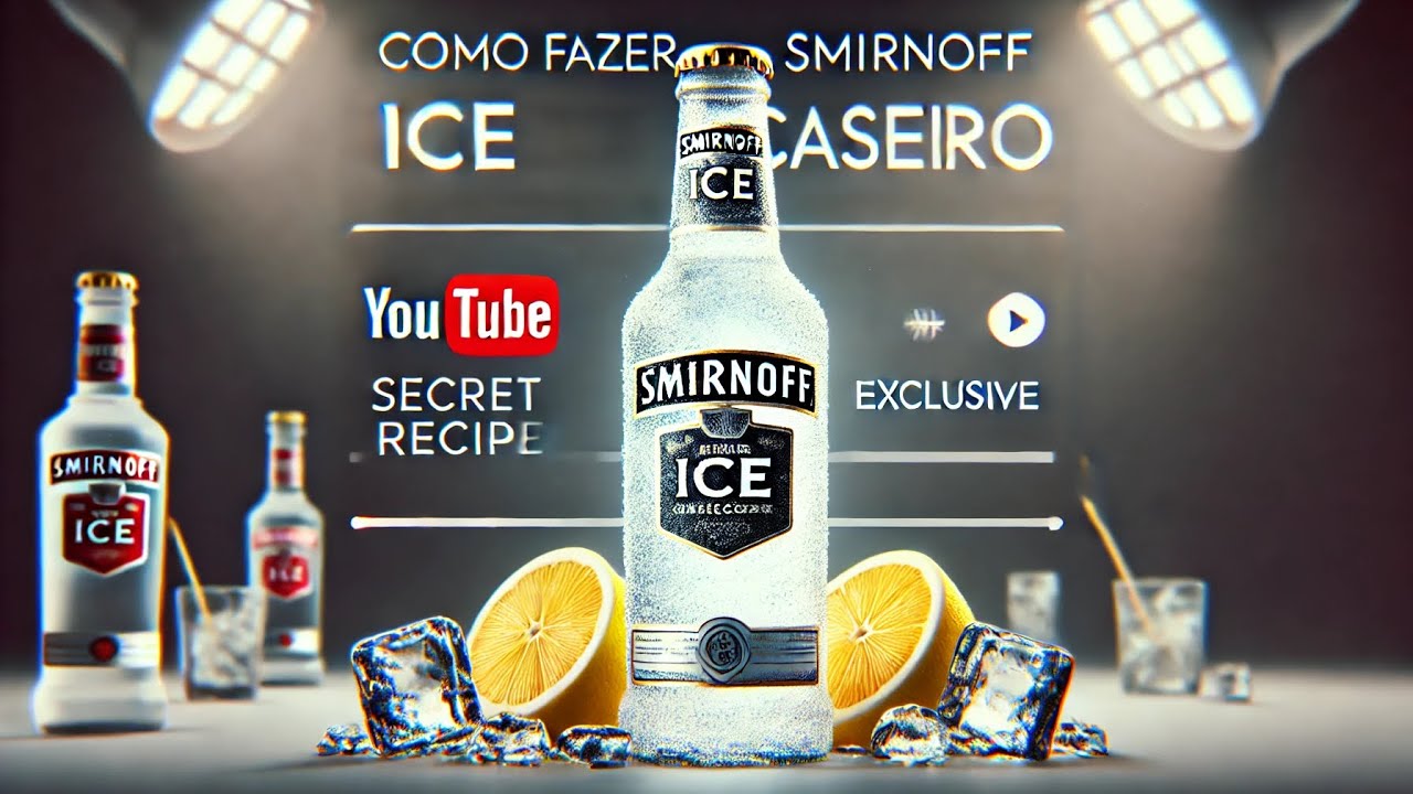 Receita Secreta Revelada: Como Fazer Smirnoff Ice Caseiro que Vai Surpreender! 🍋❄️ Papo Bebo Drinks