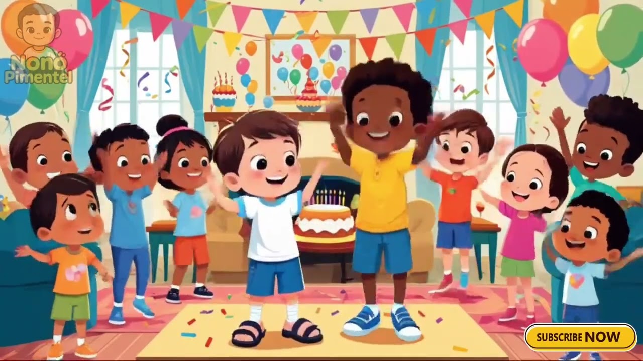 Festa do Noah | Feliz Aniversário, Noah! | Música Infantil