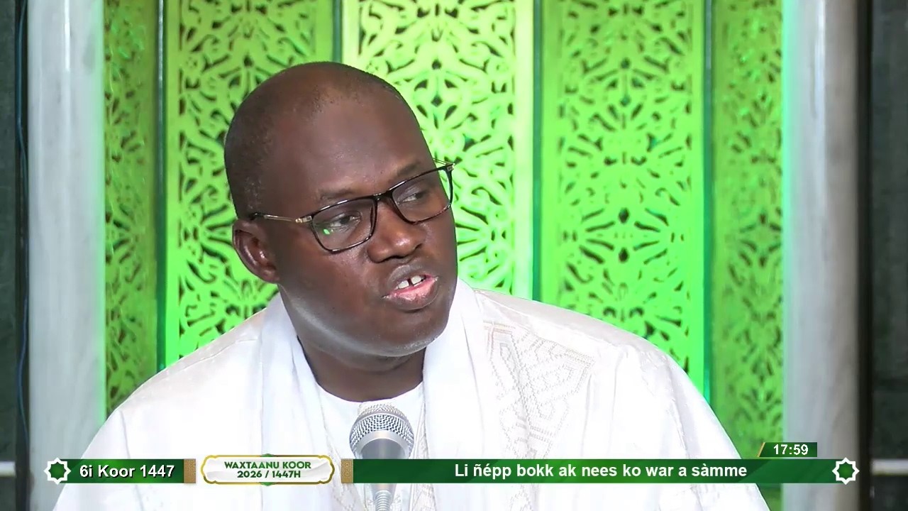 Grande Mosqu&eacute;e Waxtaanu Koor 2026 S&euml;ri&ntilde; Abo MBAKKE Basiiru Moor