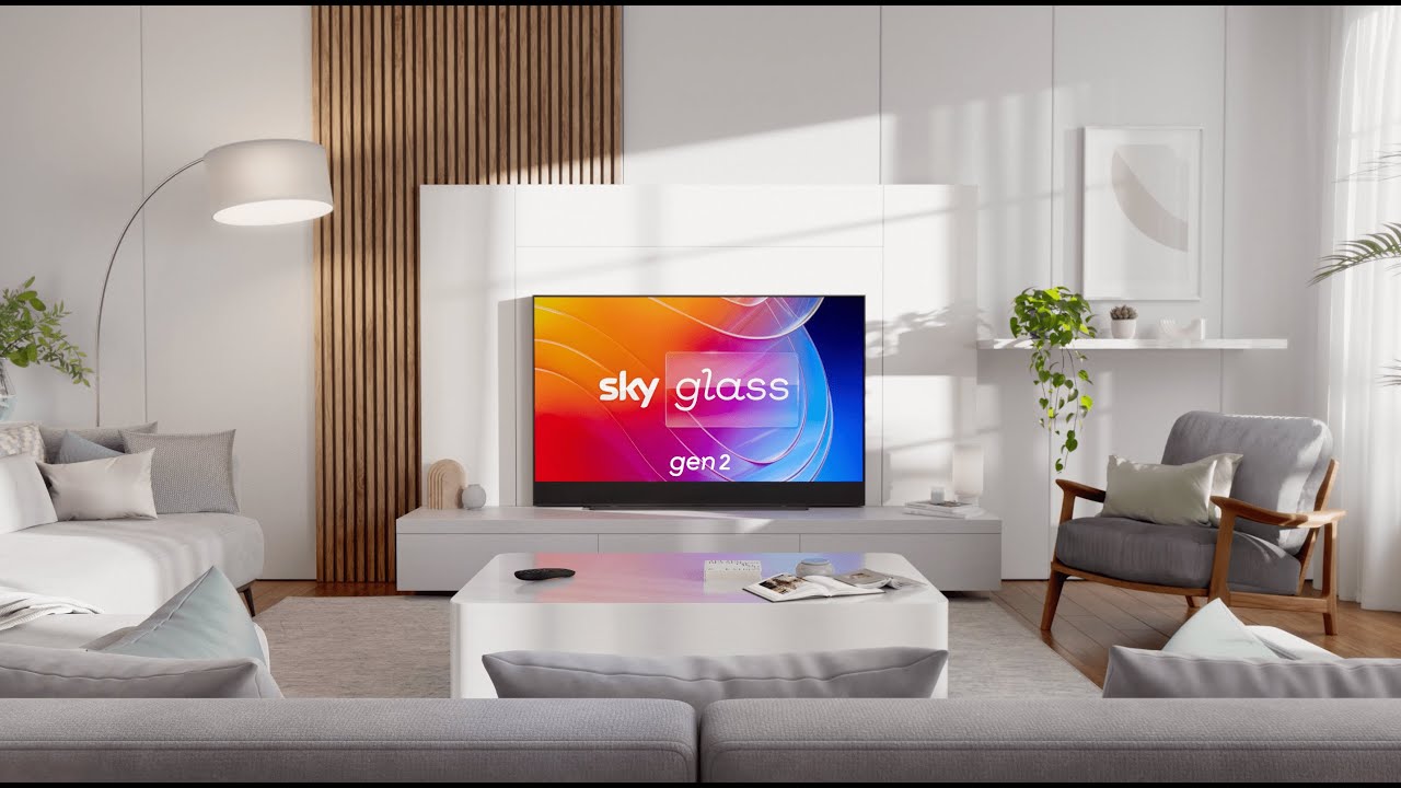 Introducing the new Sky Glass TV, now with an even brighter picture and bolder sound