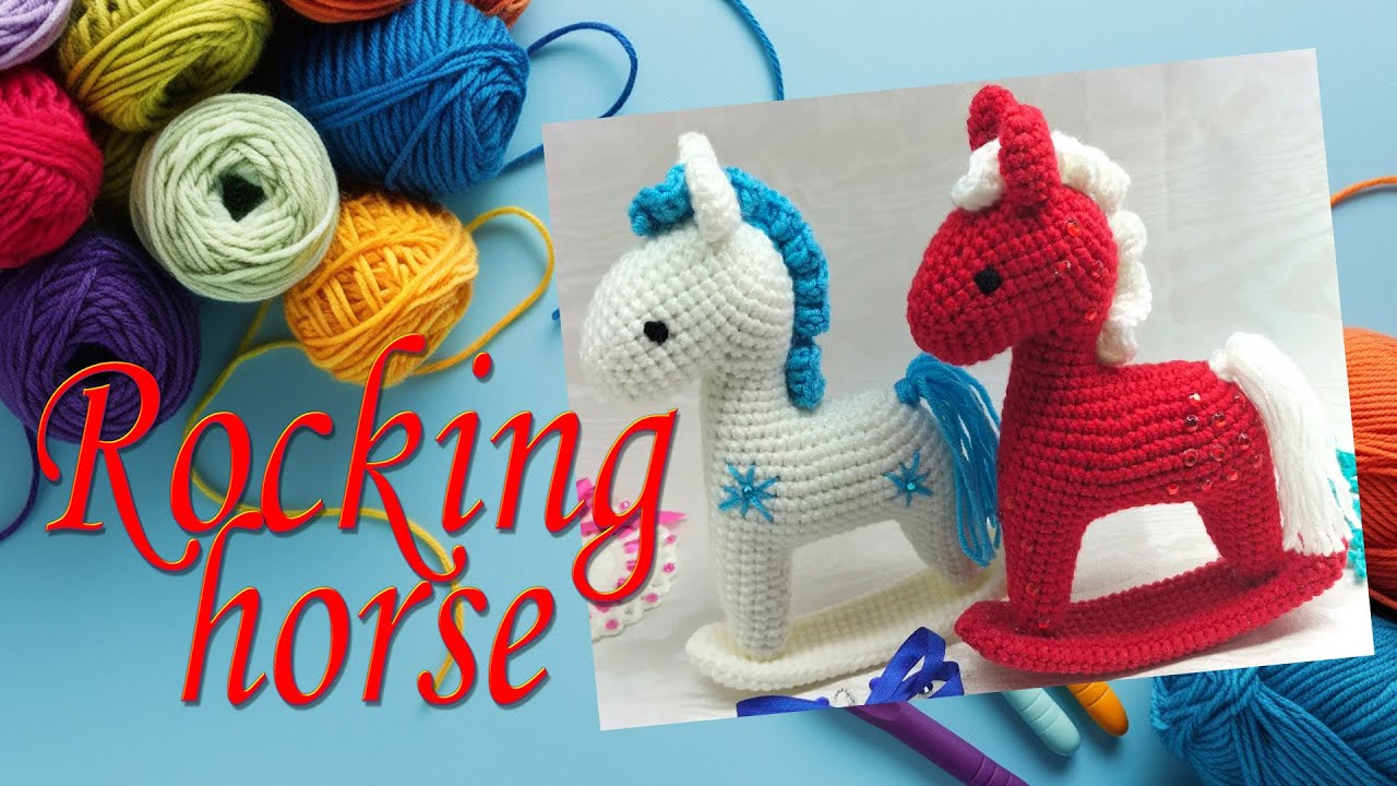 How to crochet a Rocking Horse! 🐴✨| Oli Crochet #crochet #crochetdesigns