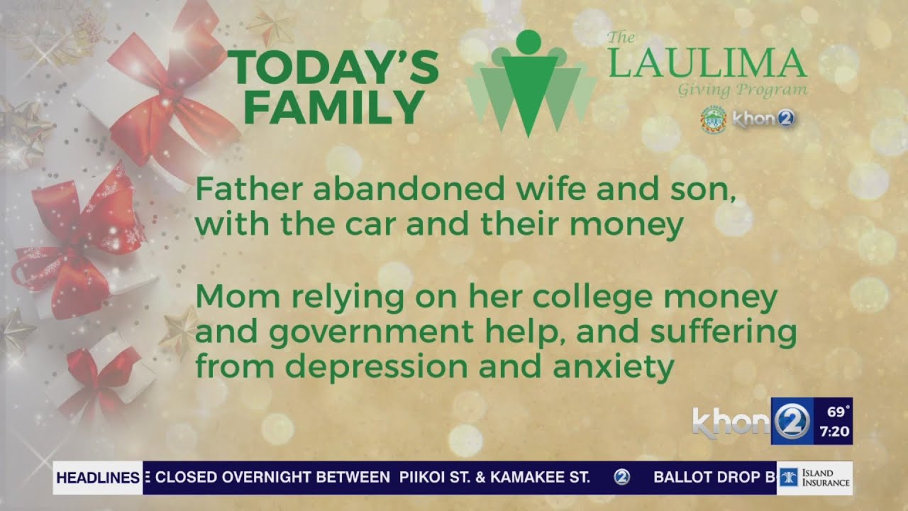 Laulima: Abandoned single mom of one diagnosed with depression needs your help