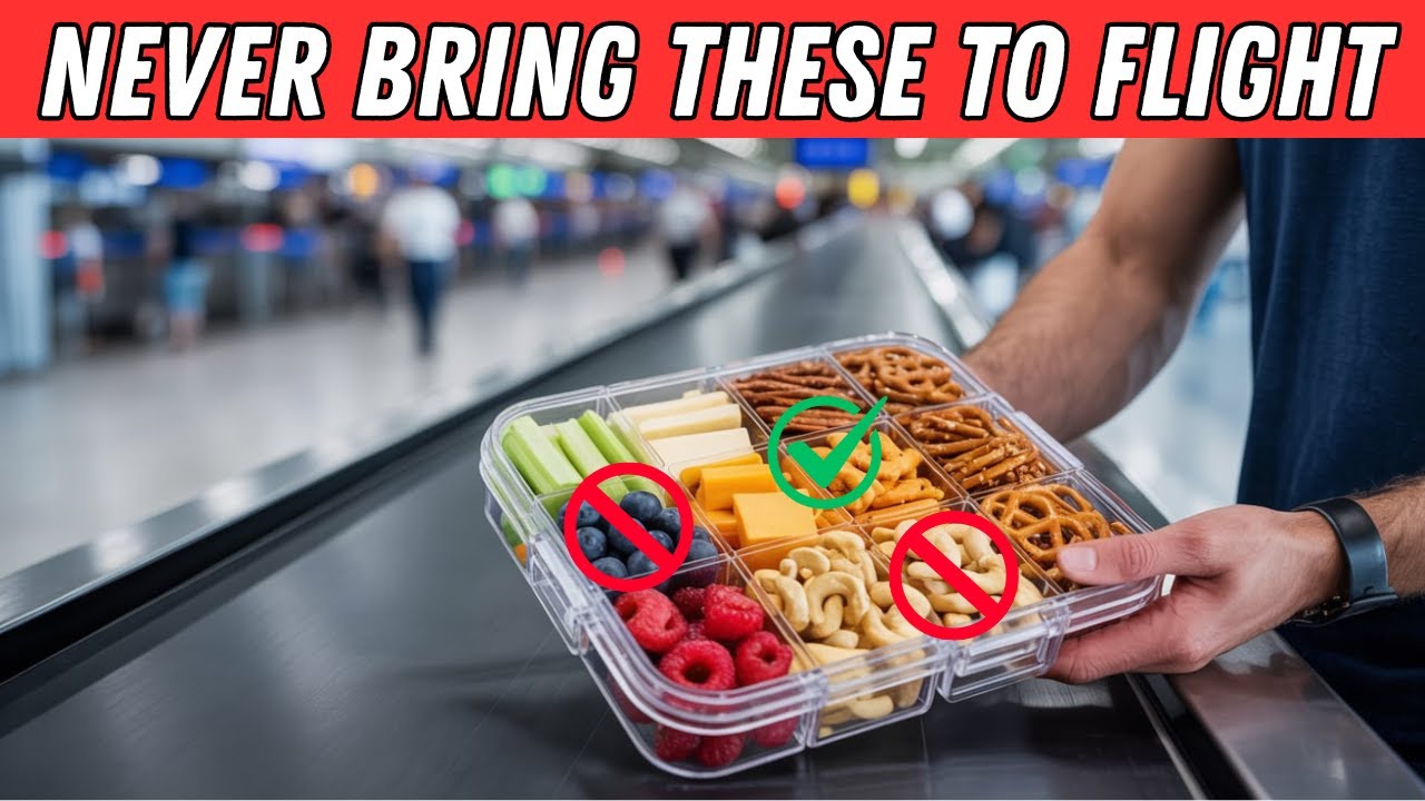 I Tried TSA-Approved Snack Hacks on 10 Flights Here's What Happened