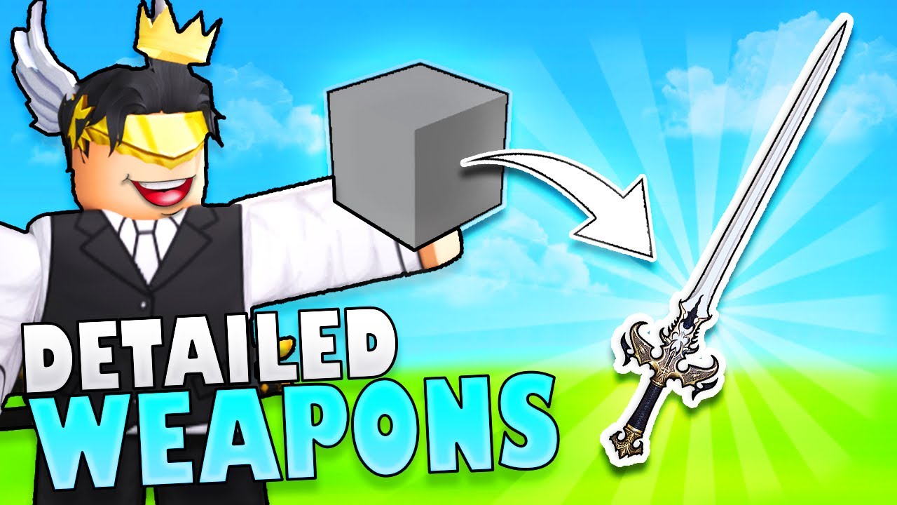 How To Create DETAILED WEAPONS EASILY! [2021] | Blender / Roblox