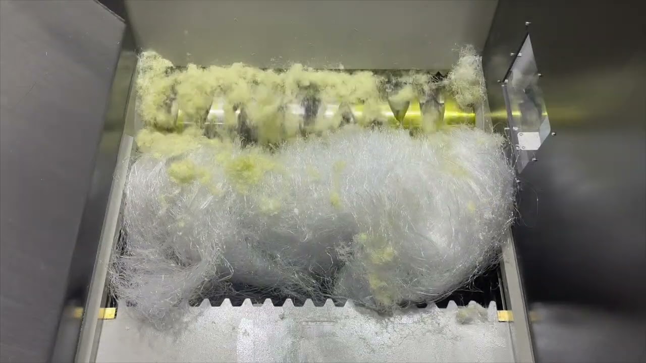 GENOX V1000 | PET Fiber (Elyaf) Parçalama Uygulaması