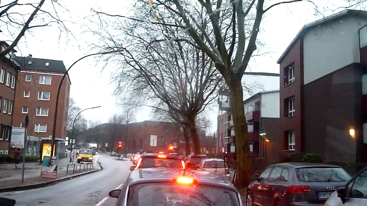 Manshardtstraße , noch mit Baumbestand Linie 261 Part 2