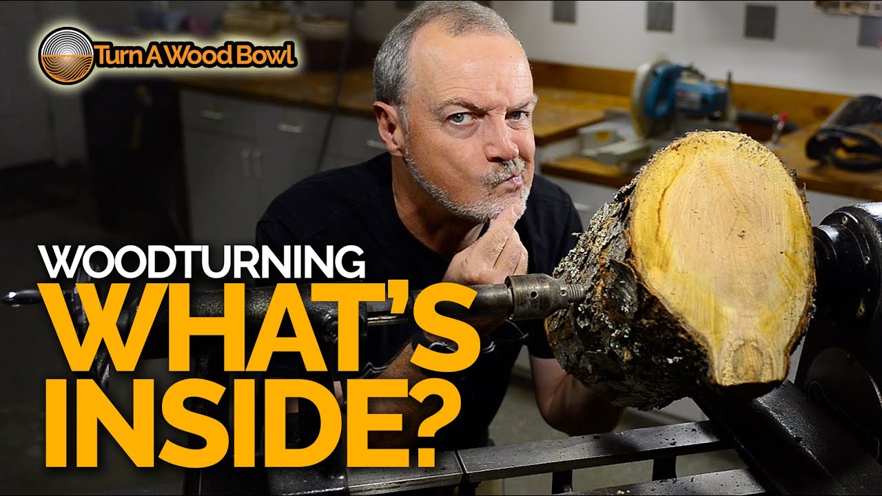 Woodturned Natural Edge Bowl - Video