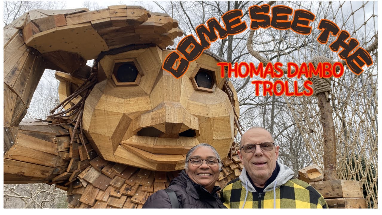 Thomas Dambo's Asheville Trolls Are Absolutely Massive