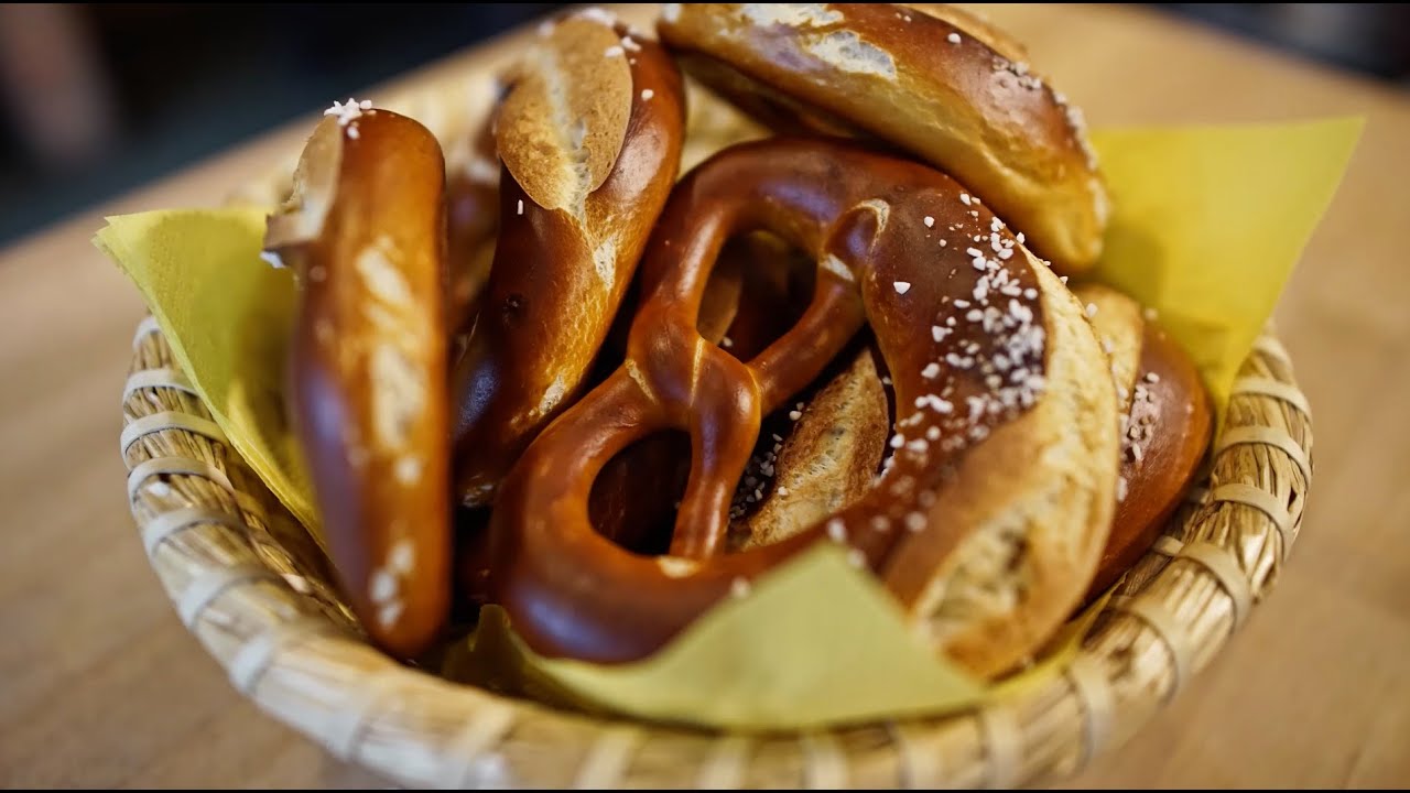 Brezeln backen