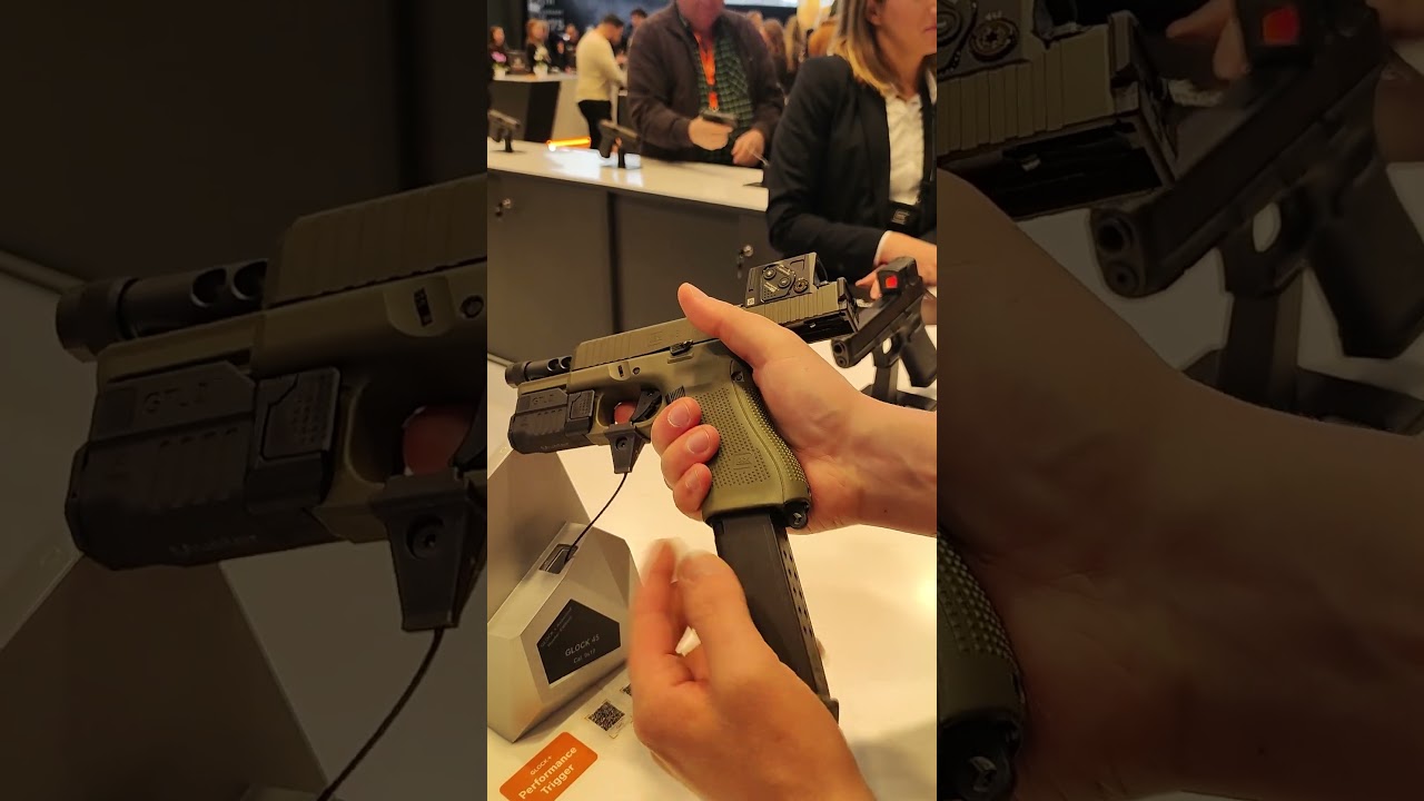 Glock 45 Hunter Edition mit dem Aimpoint COA #iwa2025 #iwaoutdoorclassic #glock #glock45 #aimpoint
