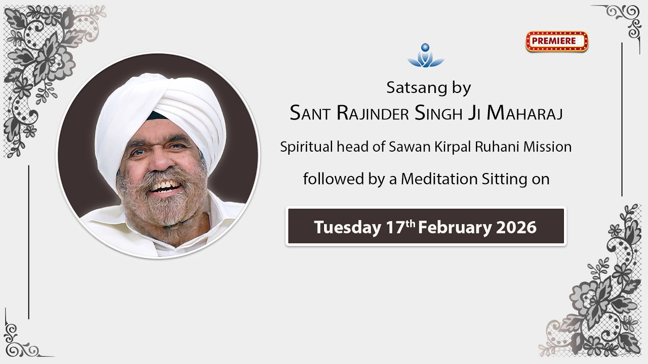 Satsang By Sant Rajinder Singh Ji Maharaj - Feb 17, 2026