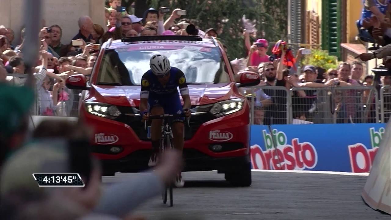 Giro d'Italia 2016: Stage 8 highlights