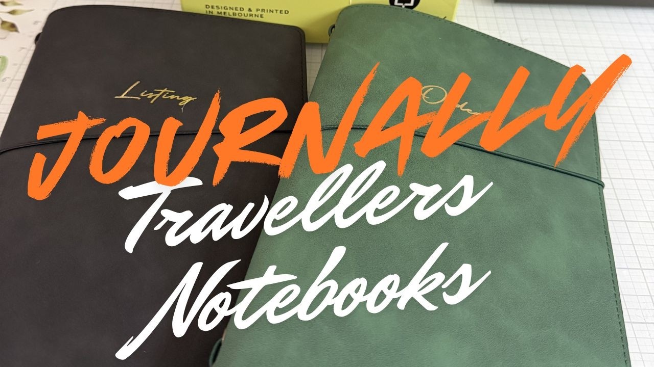 Review and Unboxing Journally Travellers Notebooks and Dot Grid Inserts