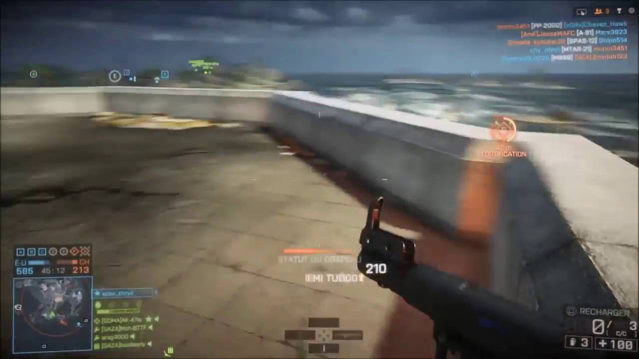BF4 ANTI A&Eacute;RIEN HUMAIN MOH-BTTF AU COMMANDE