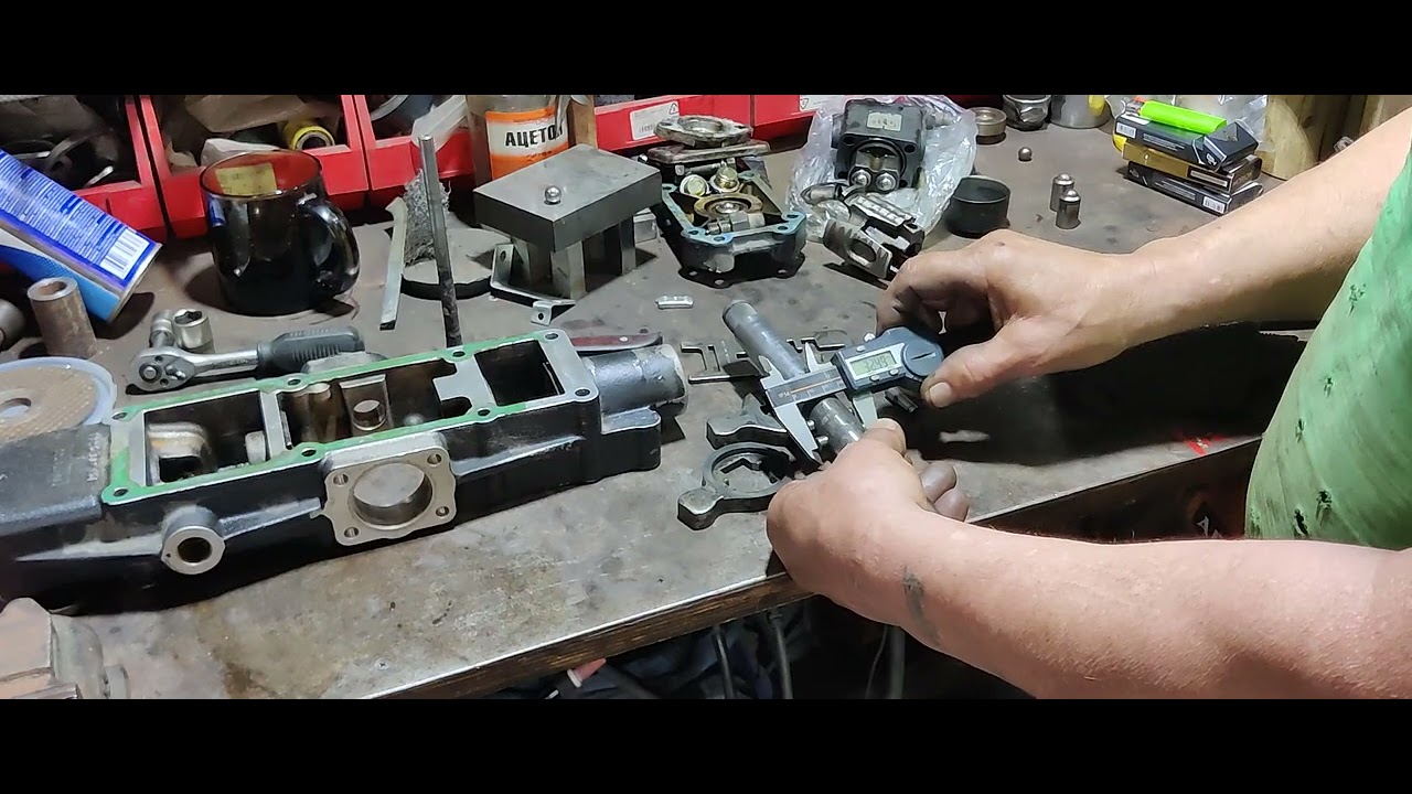 ZF9 1310 Дефекты механизма выбора передач.