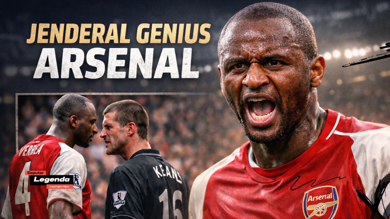 PATRICK VIEIRA DAN SENI MENGUASAI LAPANGAN TENGAH
