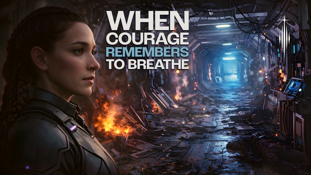 When Courage Remembers to Breathe | Cinematic Scifi Resilience Music