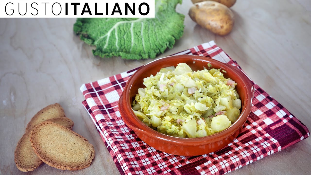 Verza e patate | RICETTA ORIGINALE | Perfect cabbage and potatoes