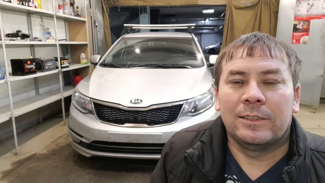 Kia Rio 2016 г.в. Установка сигнализации с автозапуском StarLine E96 Eco 2can4lin своими руками.
