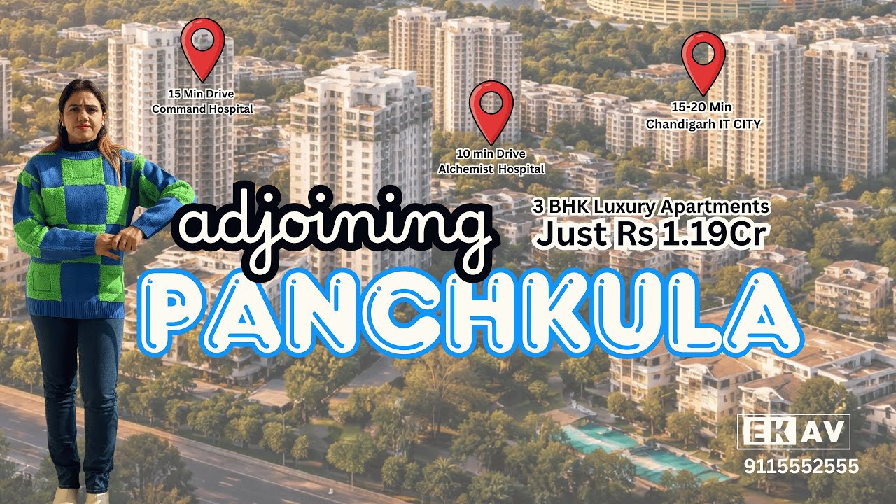 Discover the PERFECT 3 BHK in Near Panchkula for a Luxurious Lifestyle