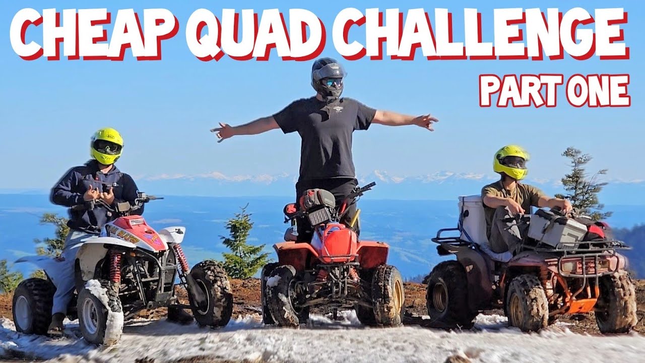 Cheap Car Challenge 3 - $500 ATV Edition! (Part 1)