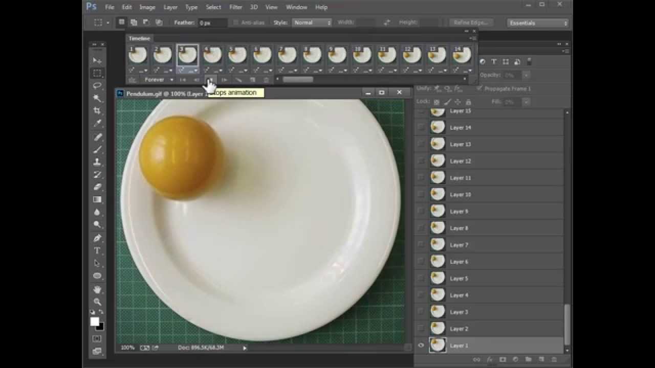 0400 Photoshop : How to reverse a video sequence