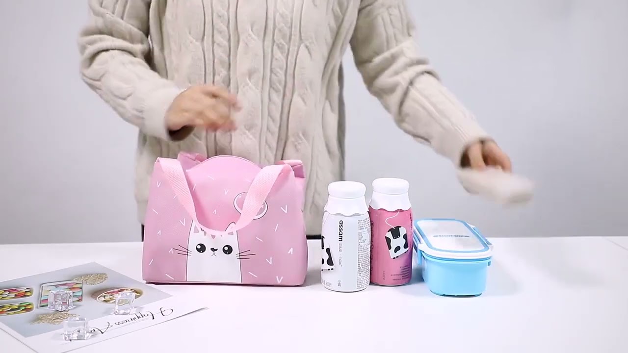 Insulated Thermal Large Lunch Bag Bento Bag Waterproof Lunch Bag Unicorn Lunch Bag Lunch Box Bag Kid